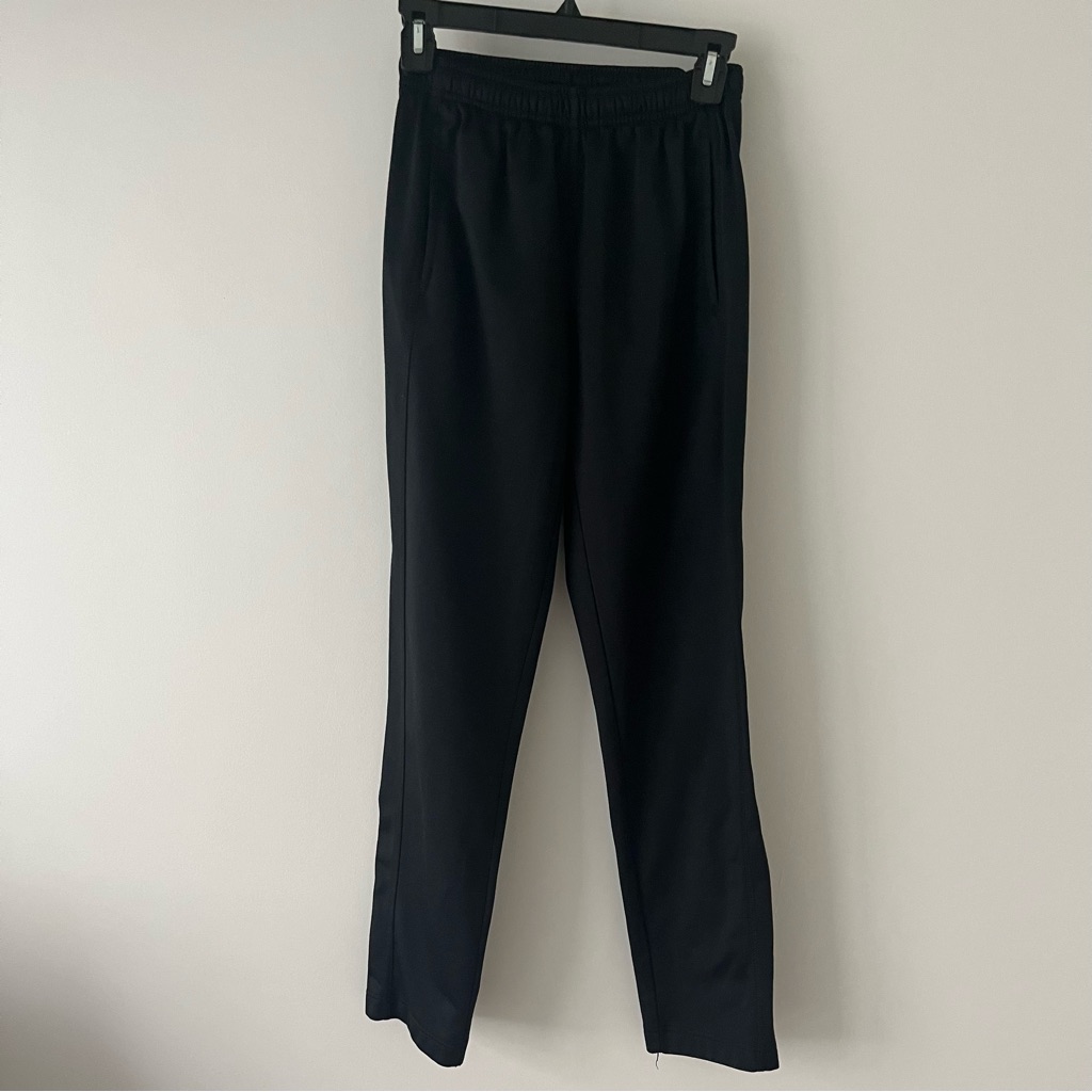 SportTek Black Athletic Pants Youth Large